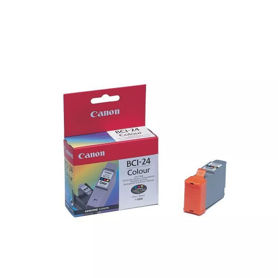 Canon – Tintenpatrone color BCI-24C BubbleJet S300 120 Seiten, One Size