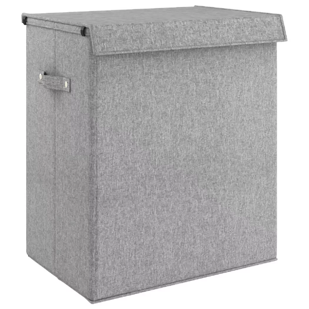 VidaXL - cesto biancheria Biancheria, One Size, Grigio