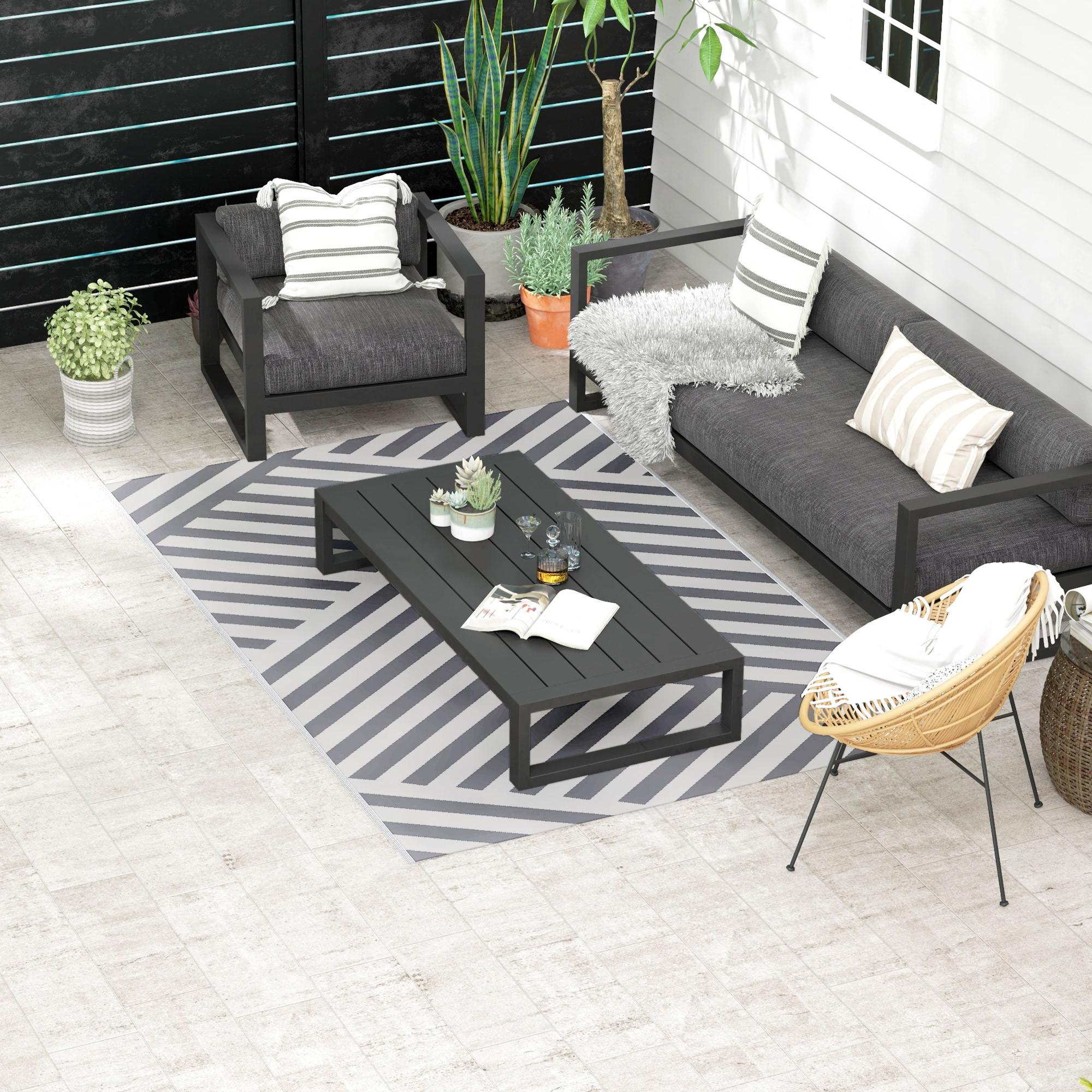 Outsunny Tapis extérieur  