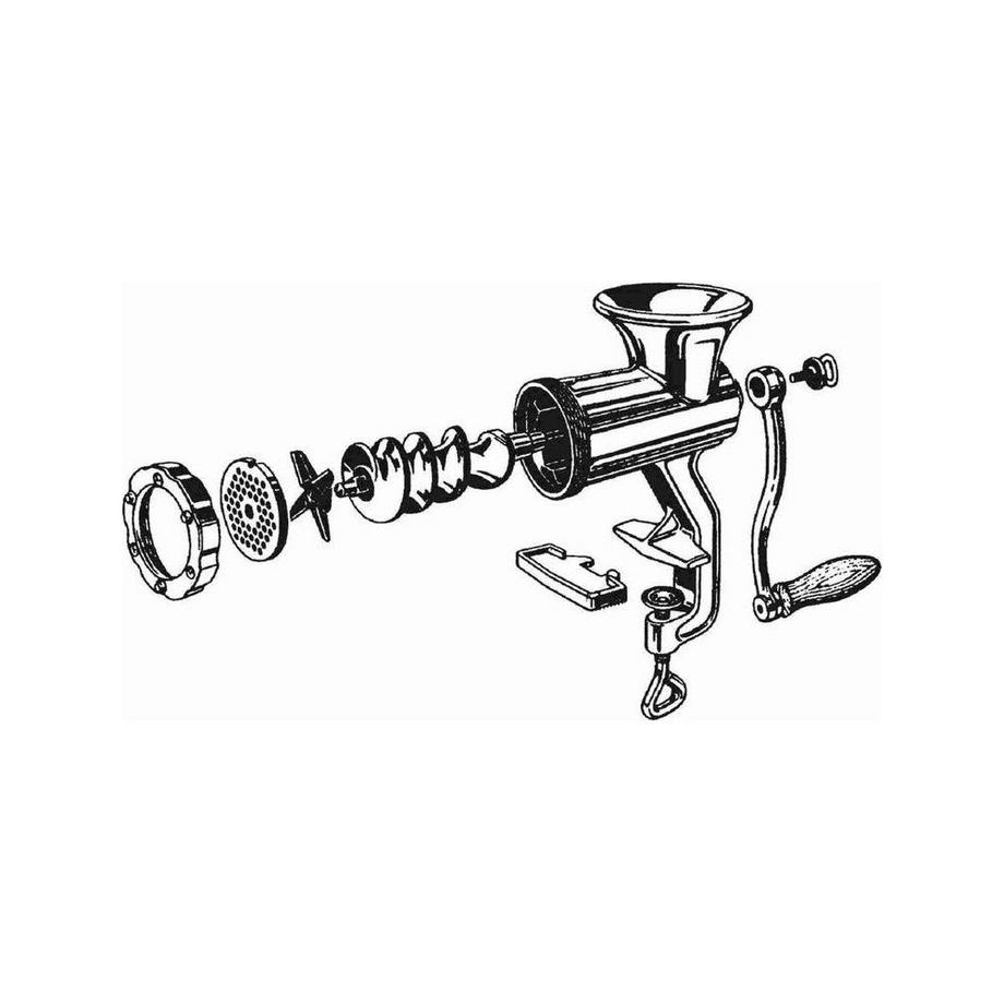 WESTMARK  Messer 4-flügelig Gr. 5 zu Fleischwolf 9750WM 