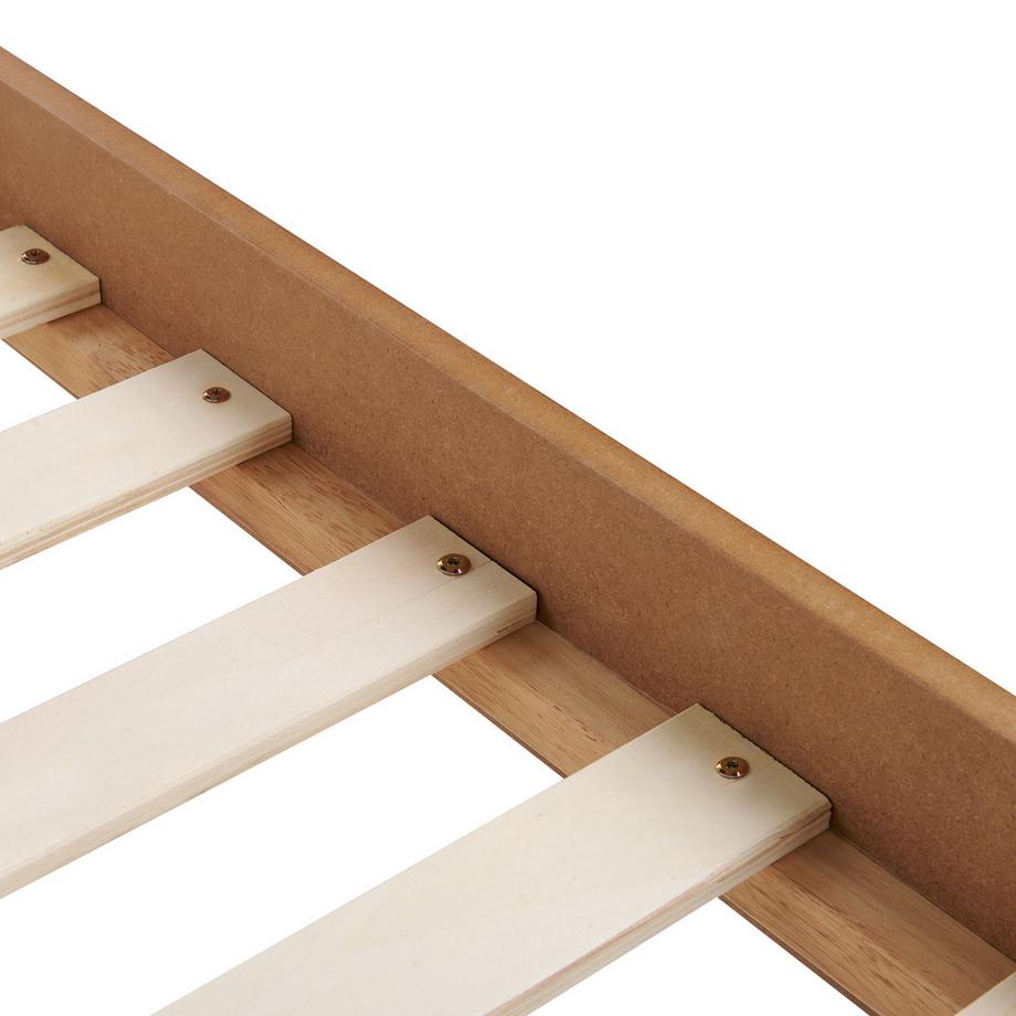 Beliani Lit sans tête de lit en MDF  BERRIC  