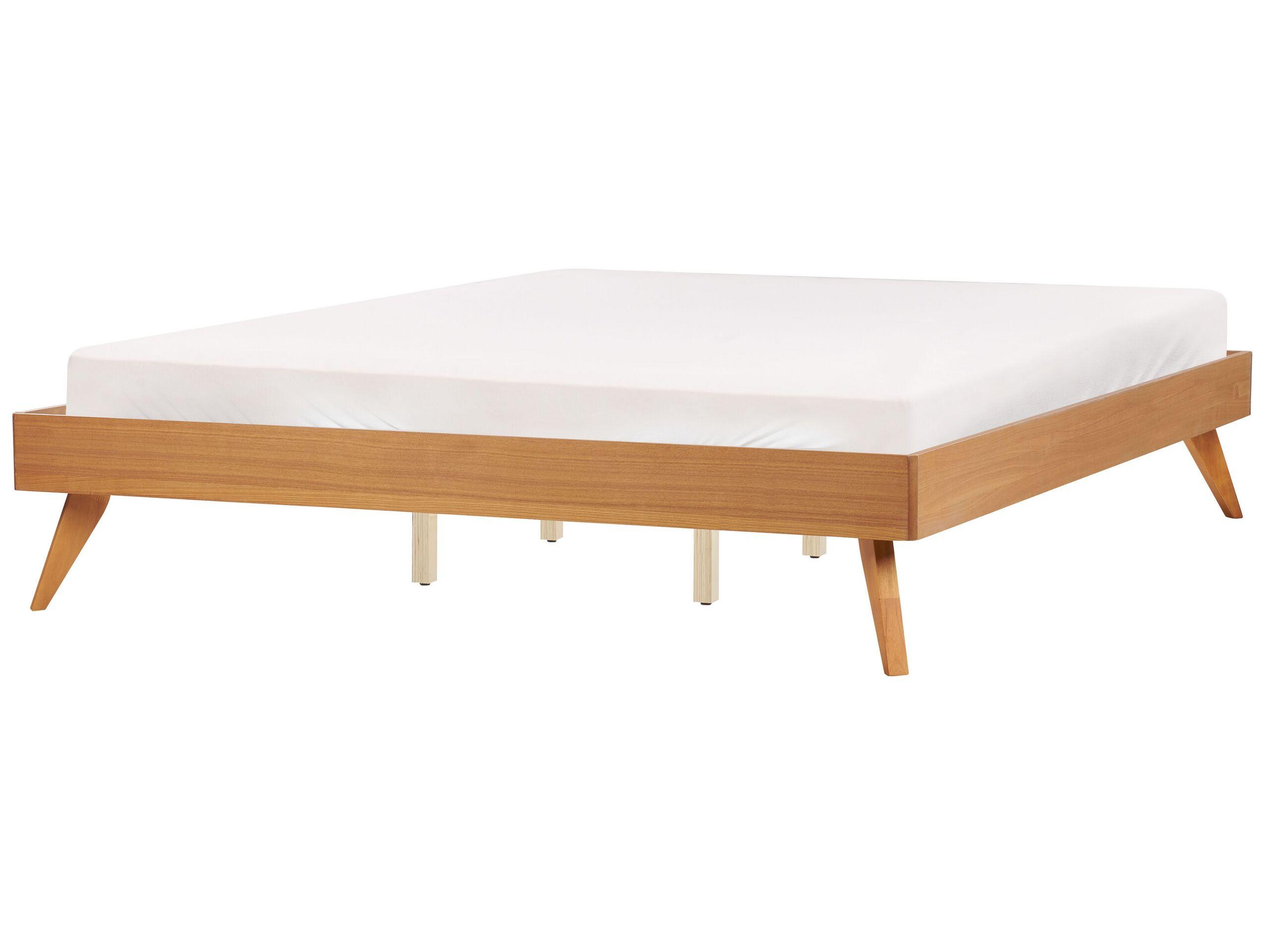 Beliani Bett mit Lattenrost aus MDF-Platte Retro BERRIC  