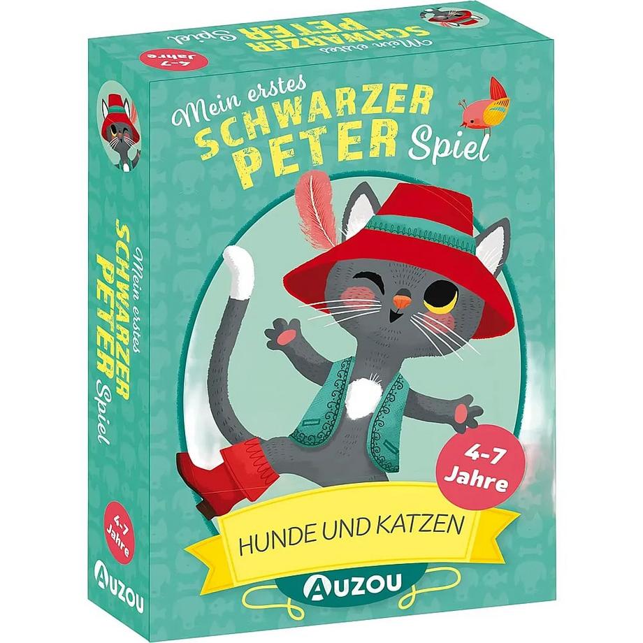Mein erstes Schwarzer Peter Spiel - Hunde und Katzen