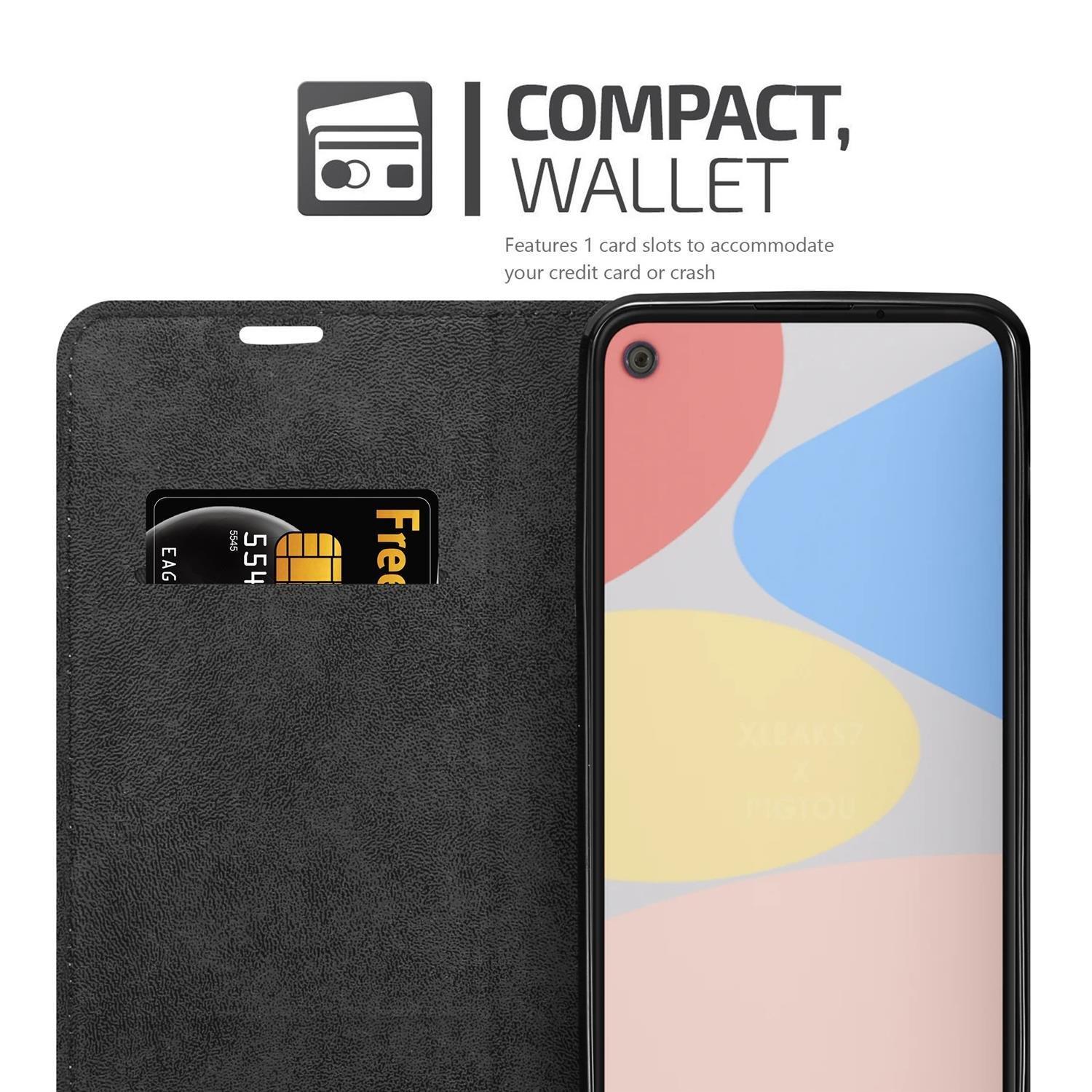 Cadorabo  Hülle für Google PIXEL 4A Magnetverschluss, Kartenfach 