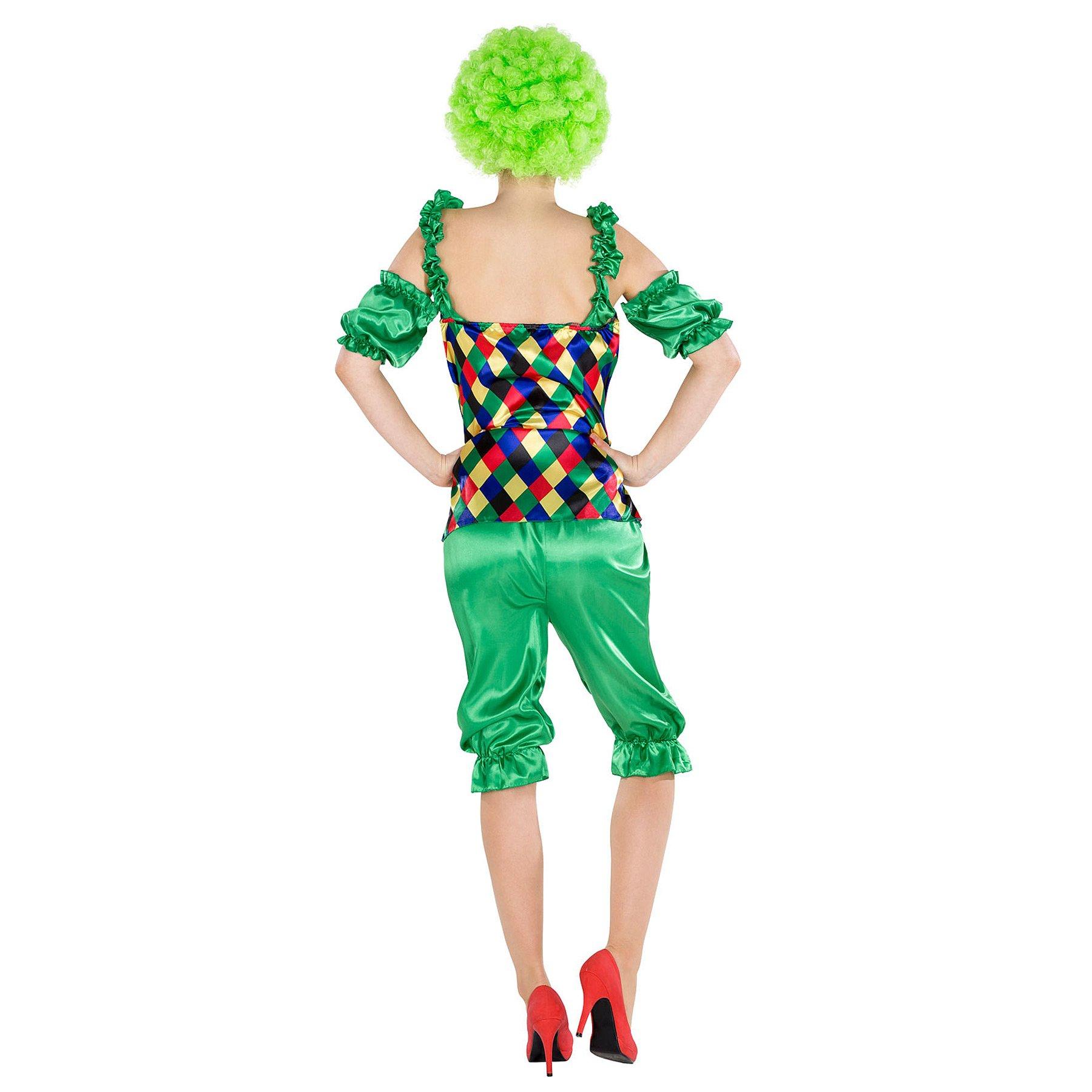 Tectake  Costume da donna - Clown Augusta 