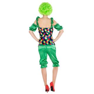 Tectake  Costume da donna - Clown Augusta 