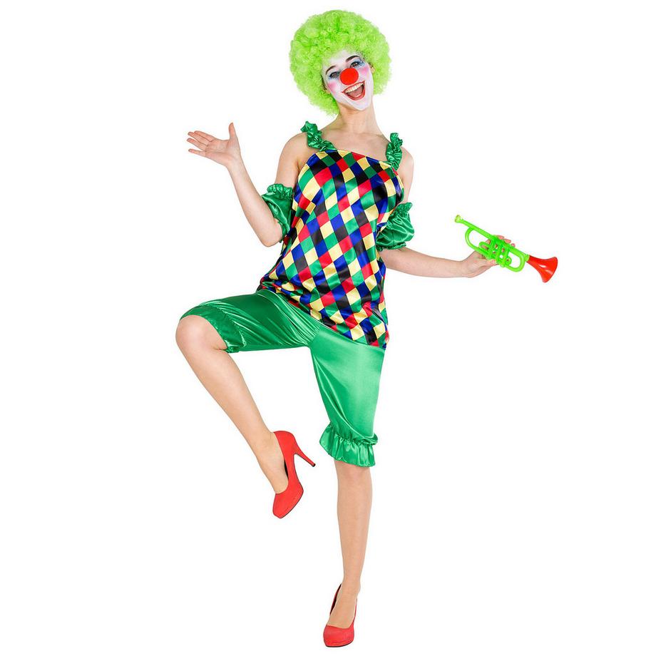 Tectake  Costume pour femme Clown Auguste 
