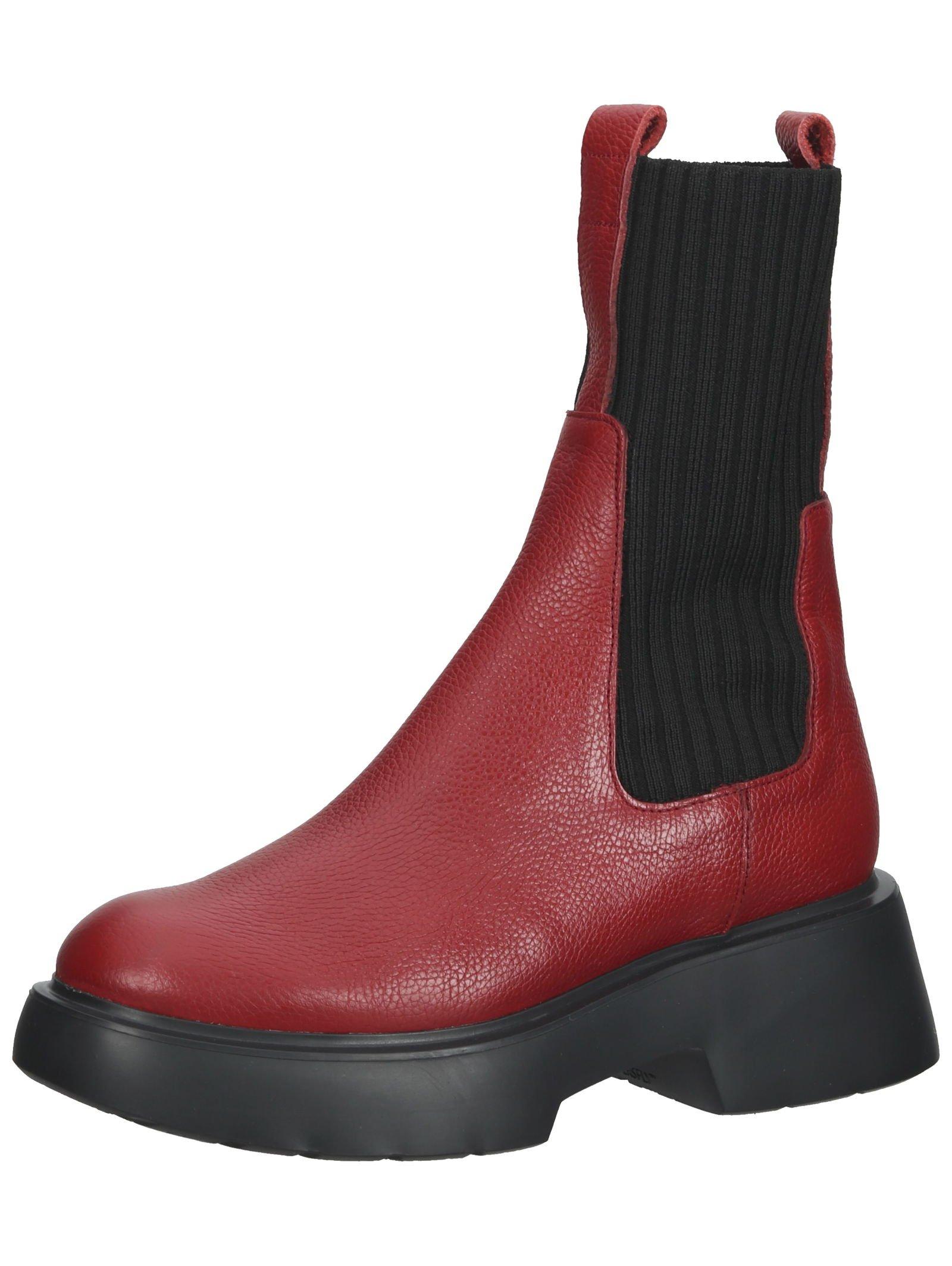 Image of Stiefelette C-6702 Damen Rot Bunt 37