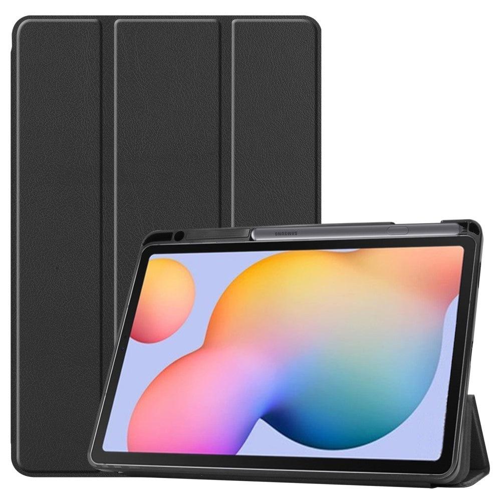 Cover-Discount  Galaxy Tab S6 Lite - Tri-fold Smart Leder Case 