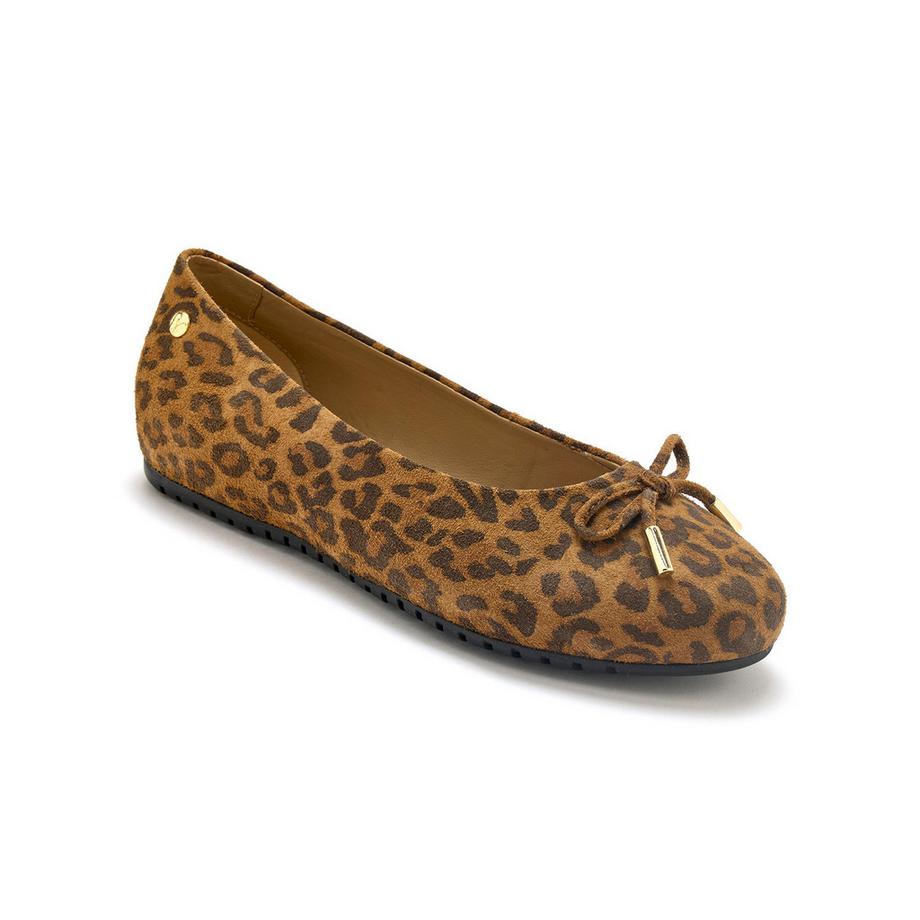 Pédiconfort  damen ballerinas aus veloursleder 