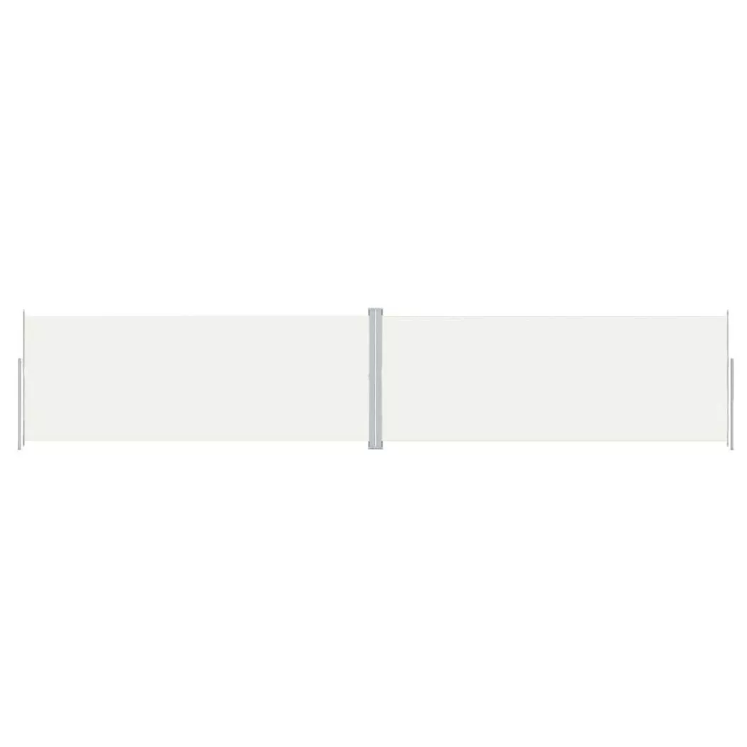 Auvent latéral rétractable Crème 200x1000 cm