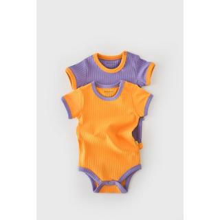 BabyCosy Organic  Body, manches courtes, 2 Pack 