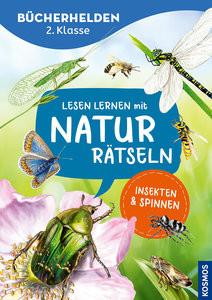 Lesen lernen mit Naturrätseln, Bücherhelden 2. Klasse, Insekten & Spinnen Duppke, Leonie Copertina rigida 