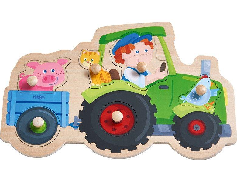 HABA  HABA Puzzle Jolie balade en tracteur 