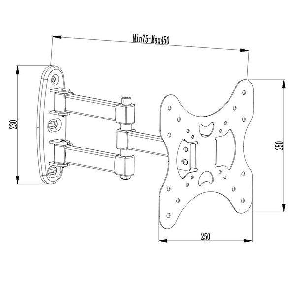 LA VAGUE  WM-ST2-37 Wandhalterung 