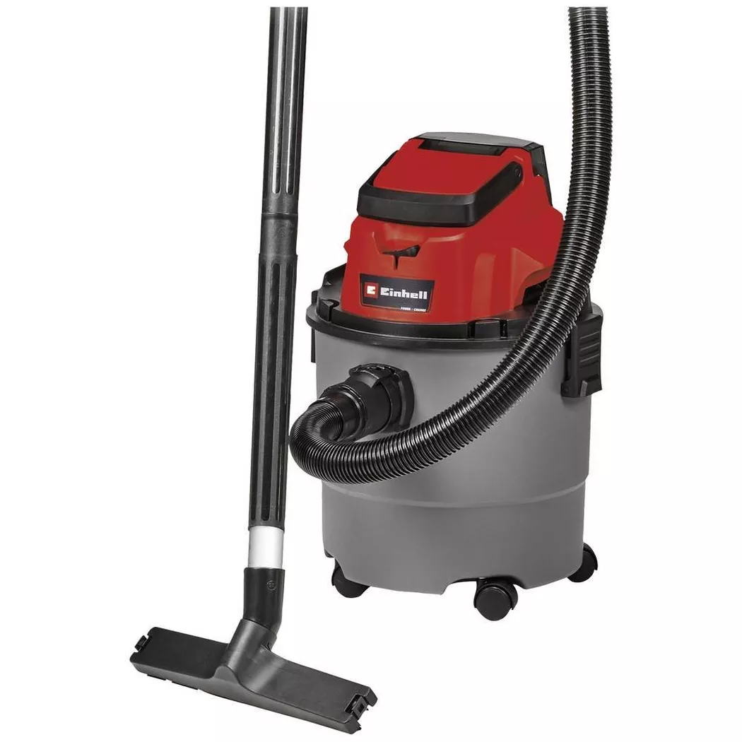 Einhell – Akku-Nass-Trockensauger TC-VC 18/15 Li-Solo, Multicolor, One Size