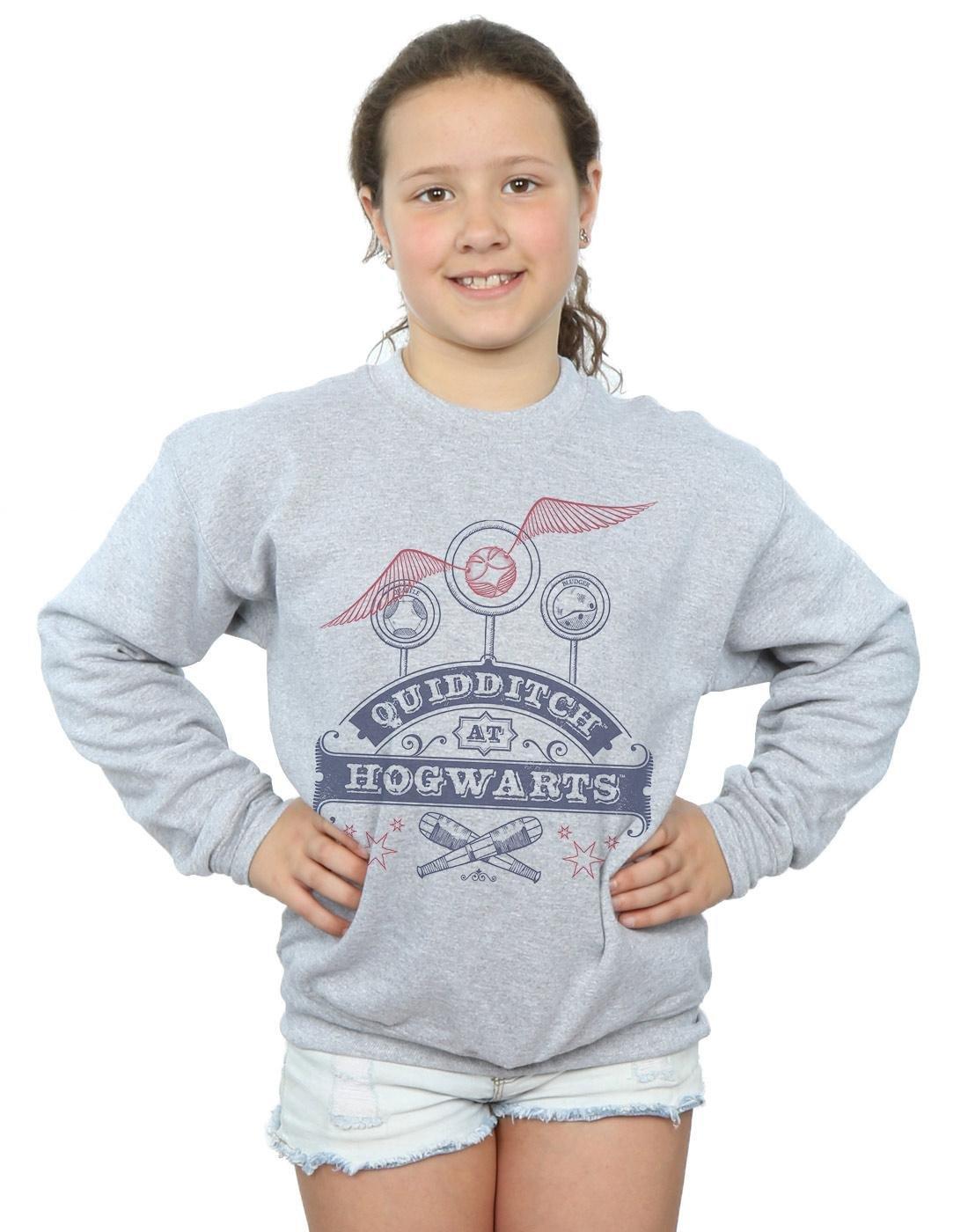 Harry Potter  Quidditch At Hogwarts Sweatshirt 