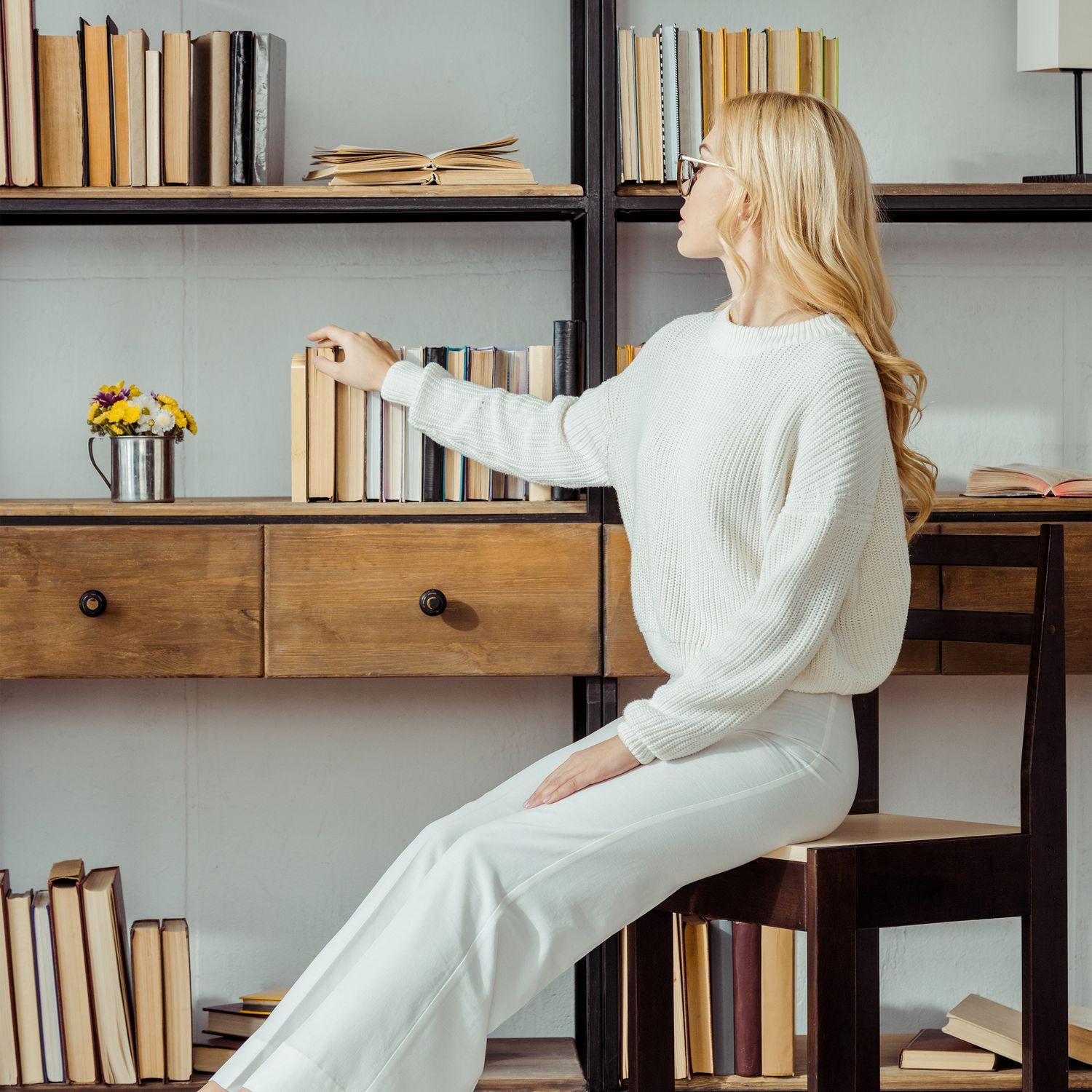 Northix Buchstütze aus Bambus - 2er-Set  