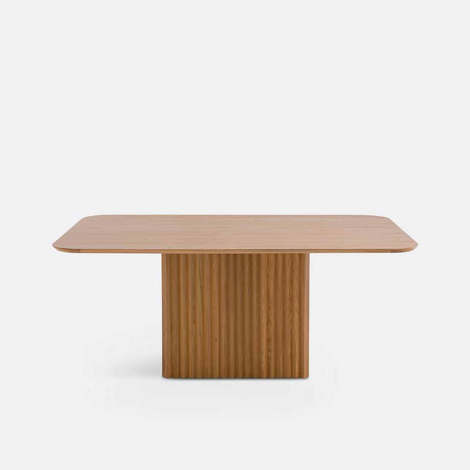 La Redoute Intérieurs Esstisch Onate mit Mittelfuss  