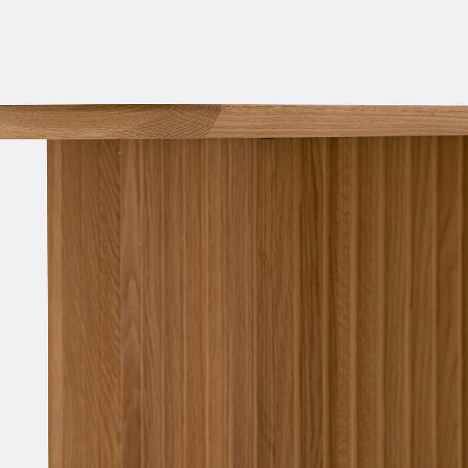 La Redoute Intérieurs Esstisch Onate mit Mittelfuss  