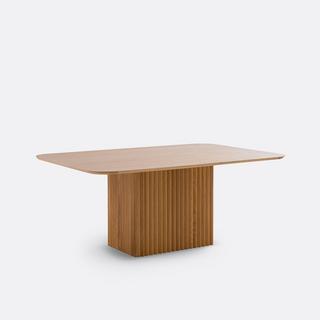 La Redoute Intérieurs Table à manger pied central 6/8 couverts Onate  