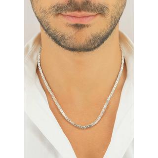 MUAU Schmuck  Collier chaine royale en argent 925, 3.3mm, 45cm 