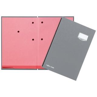 Pagna PAGNA Unterschriftsmappen DE LUXE A4 24202-06 grau, Kunststoff 20 Fächer  