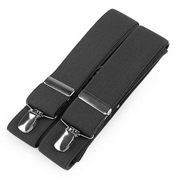 Hosenträger / Strumpfhalter Breite 3,5 cm Länge 125 cm X-Bac