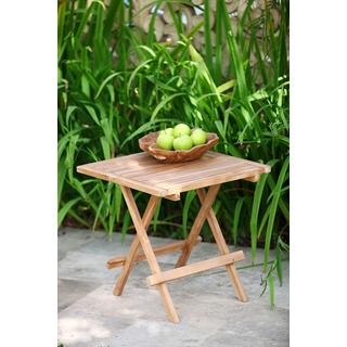 mutoni Garten Beistelltisch Simuk Teak natur 50x50  