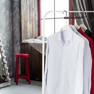 B2X Platzsparende Kleiderbügel, 6 Stück,  