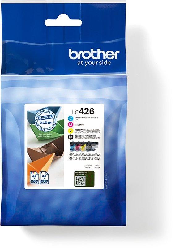 Image of BROTHER Valuepack Tinte CMYBK LC-426VAL MFC-J4335 3000 Seiten