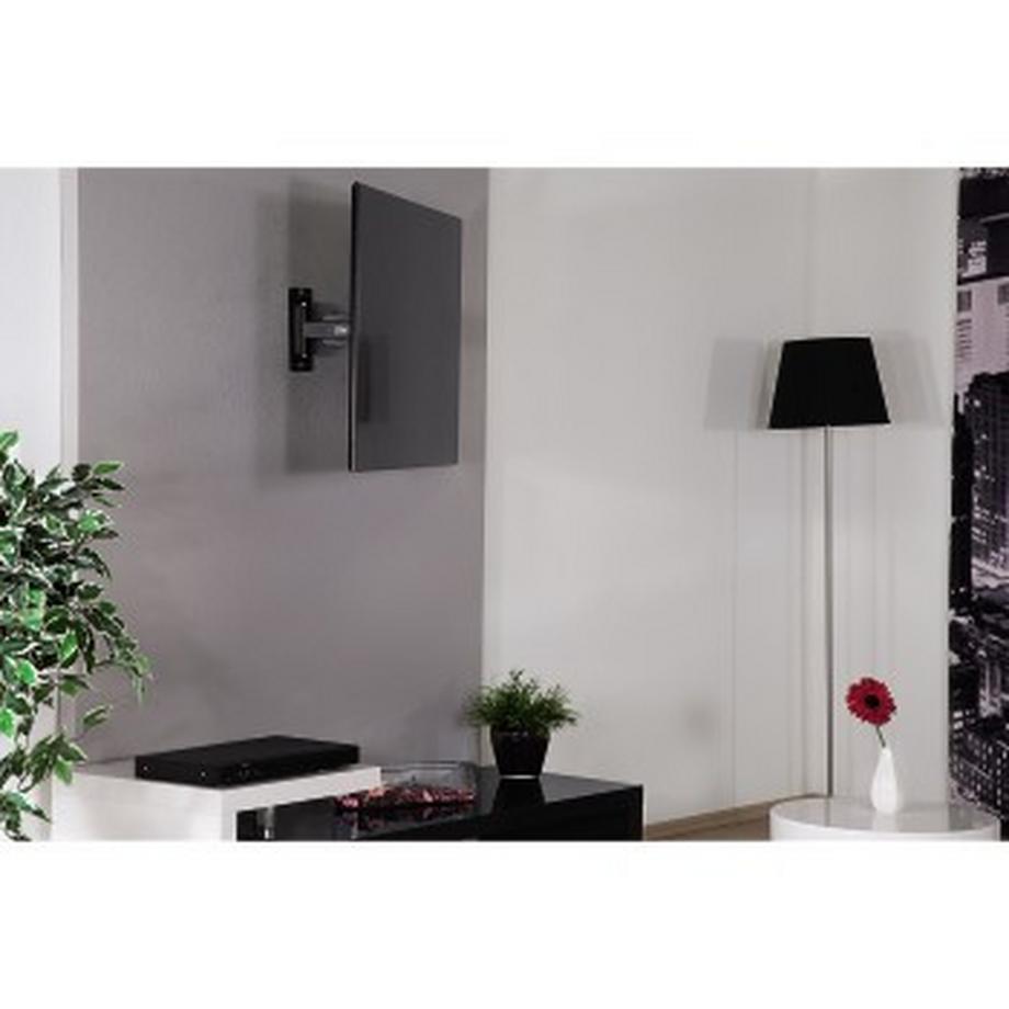 hama  TV-Wandhalterung - FULLMOTION, 3 Sterne, 191 cm (75"), 1 Arm, Schwarz 