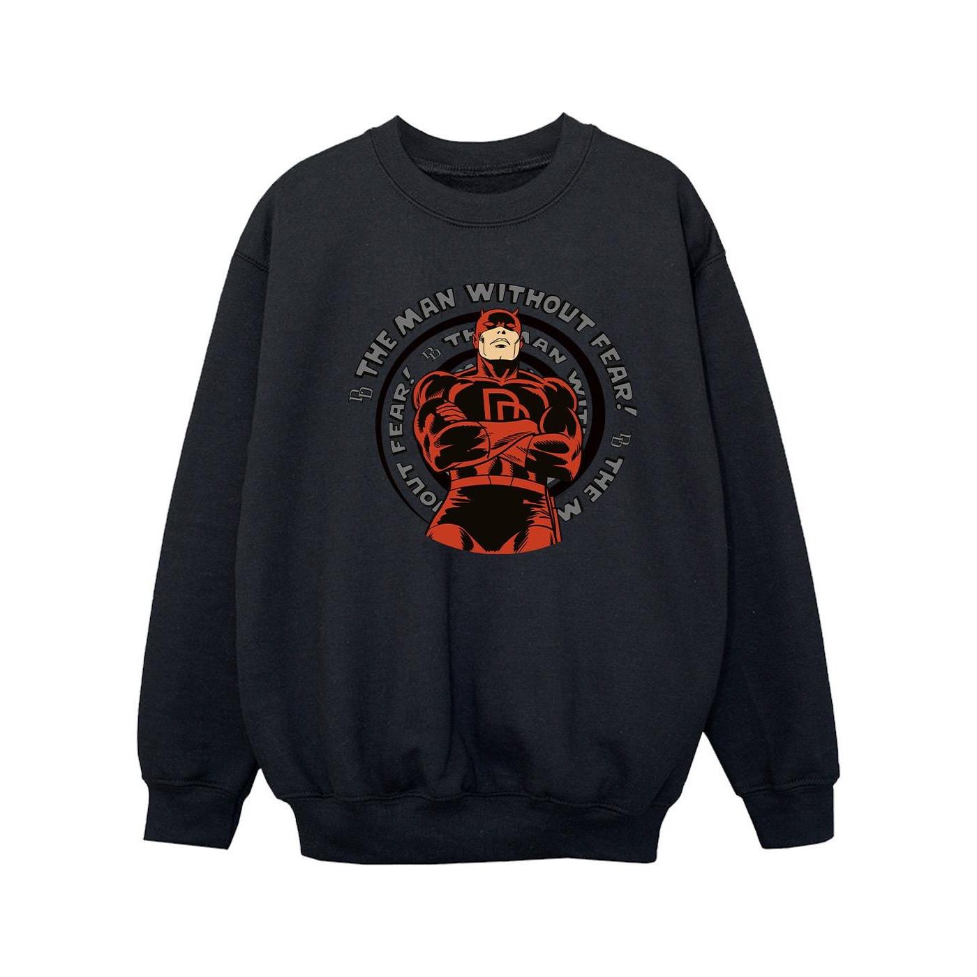 Image of Comics Daredevil Spiral Sweatshirt Mädchen Schwarz 140/146