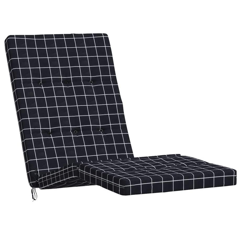 VidaXL Coussin de chaise longue tissu  