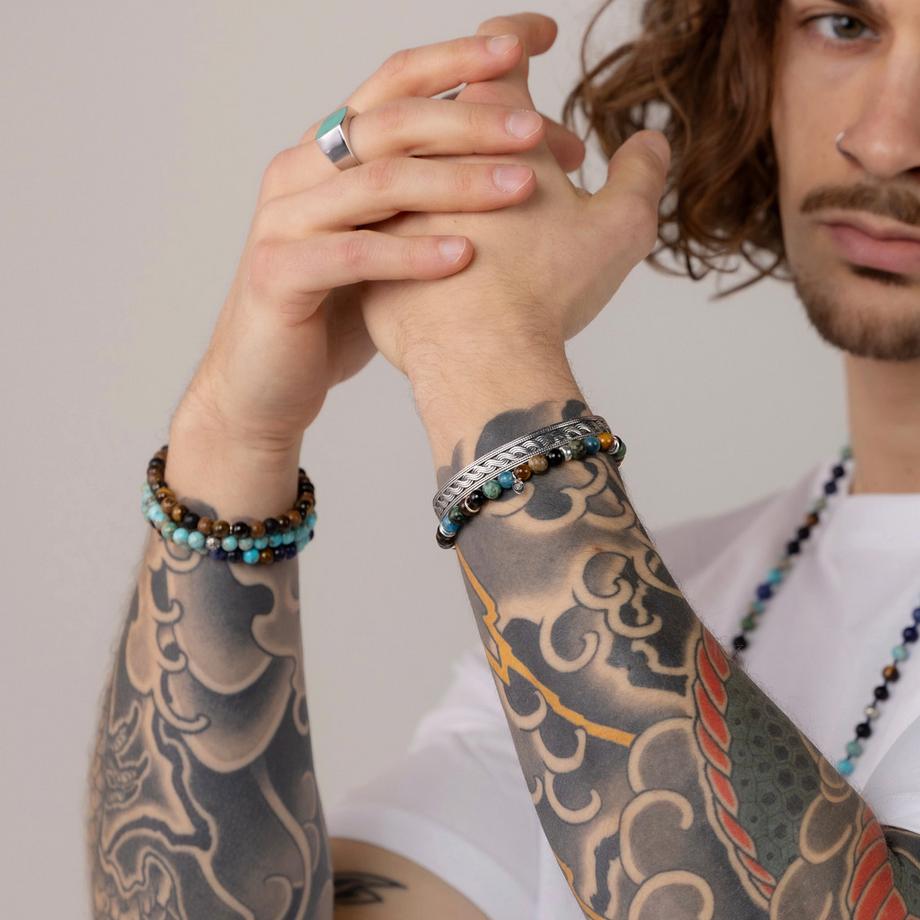 Balibay  Matu  Armband mit verschiedenen edlen Steinen 