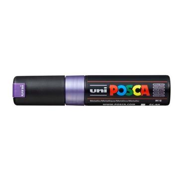 UNI-BALL Posca Marker 8mm PC8KMET.VIOL MET Metal.violet,Keilsp