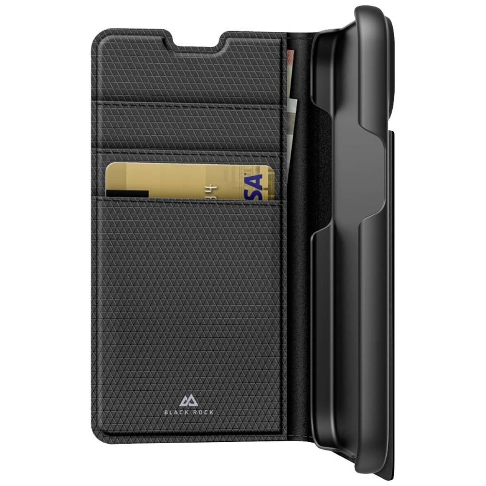 Black Rock  Custodia a libro Booklet iPhone 15 Nero 