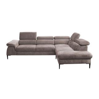 PASCAL MORABITO Divano letto angolare in Tessuto Tortora Angolo a destra SEPINA di PASCAL MORABITO  