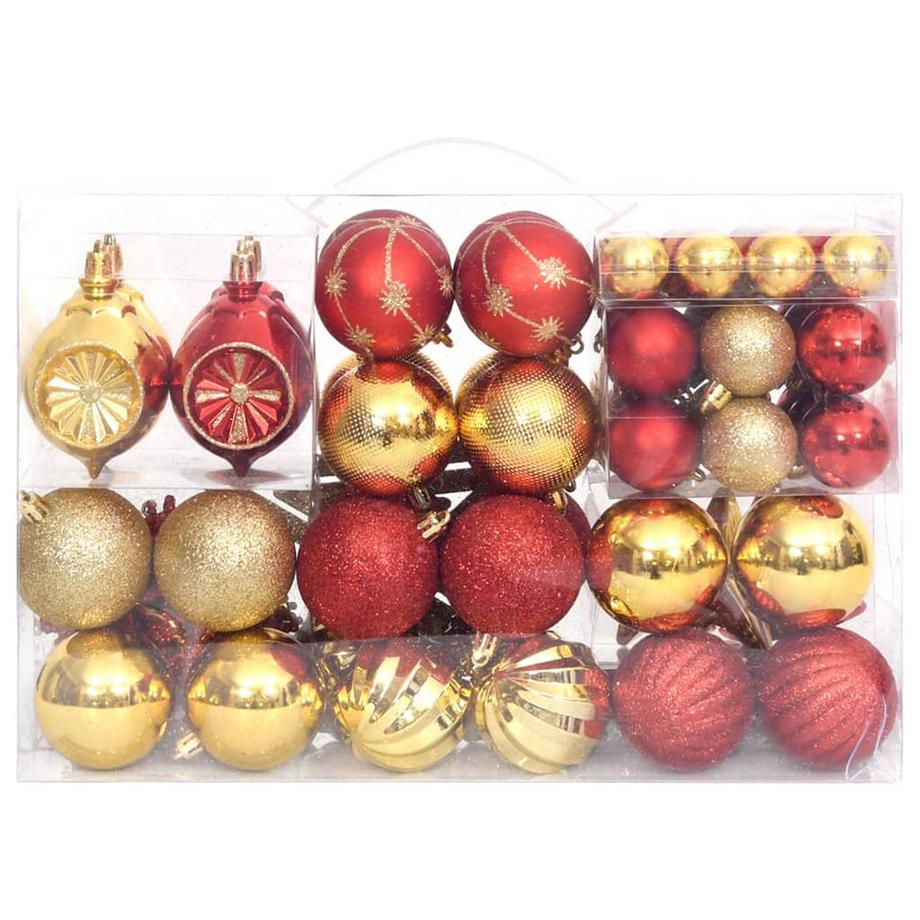 VidaXL set addobbi di Natale Plastica  