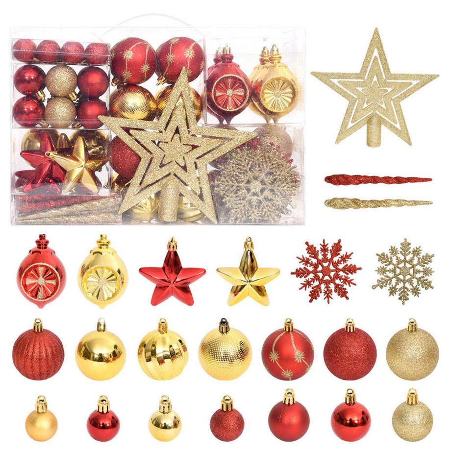 set addobbi di Natale Plastica