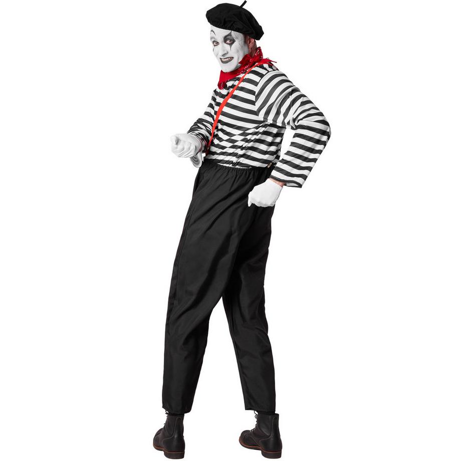 Tectake  Costume classico da mimo 