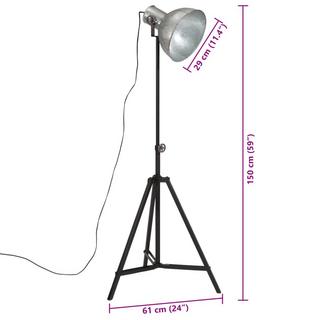 VidaXL Lampadaire fer  