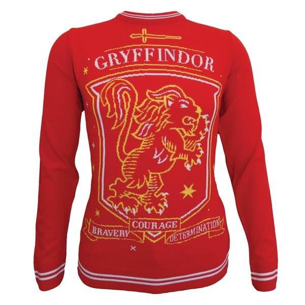 Image of House Crest Pullover Herren Rot Bunt L