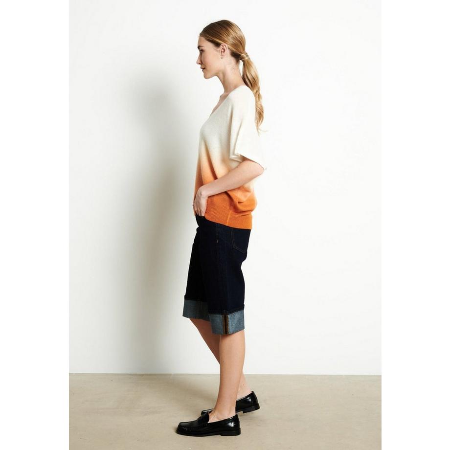 Studio Cashmere8 RIA 7 T-Shirt Col V Tie Dye  