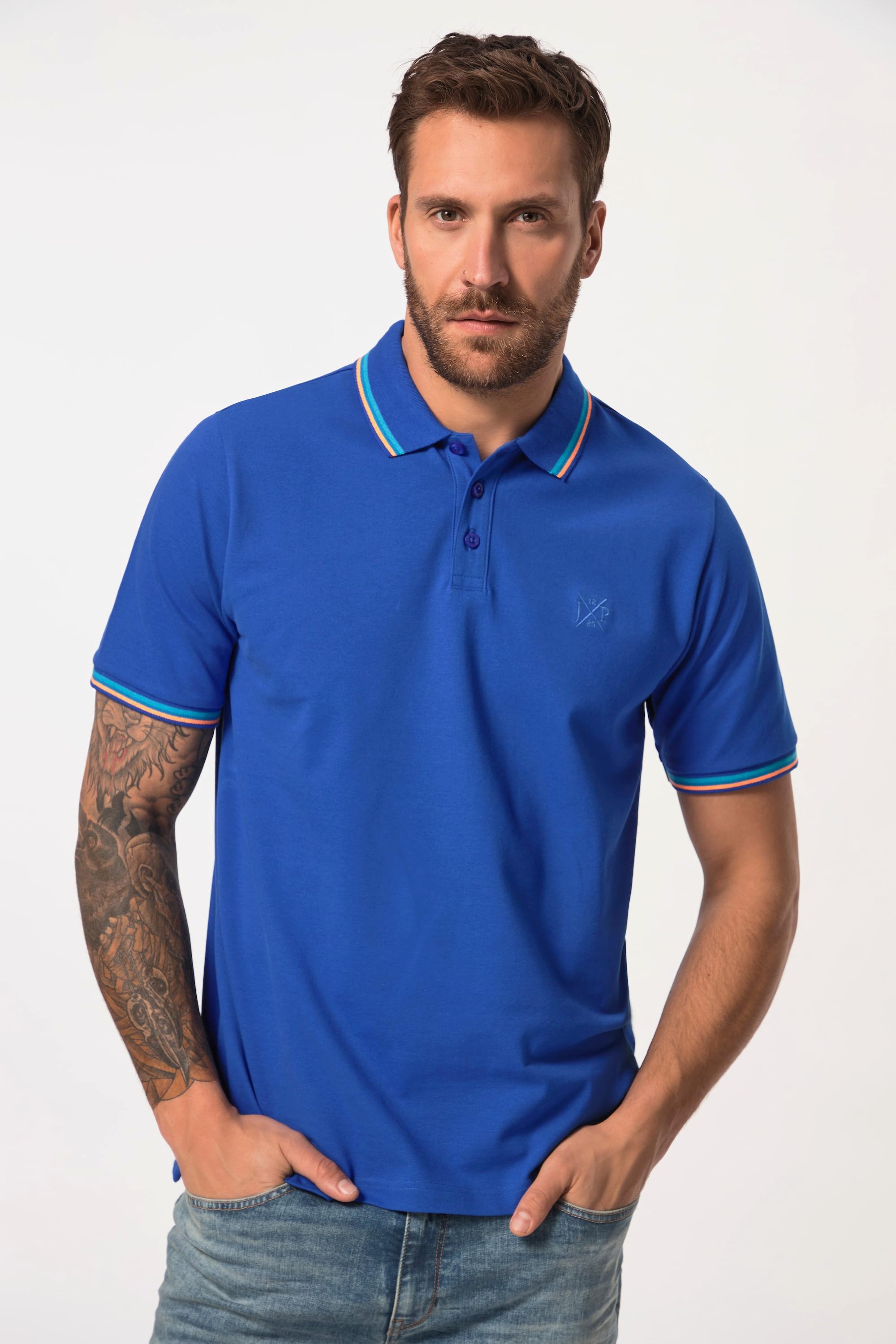 JP1880  Polo FLEXNAMIC®. Manches courtes et maille piquée - jusqu'au 8 XL 