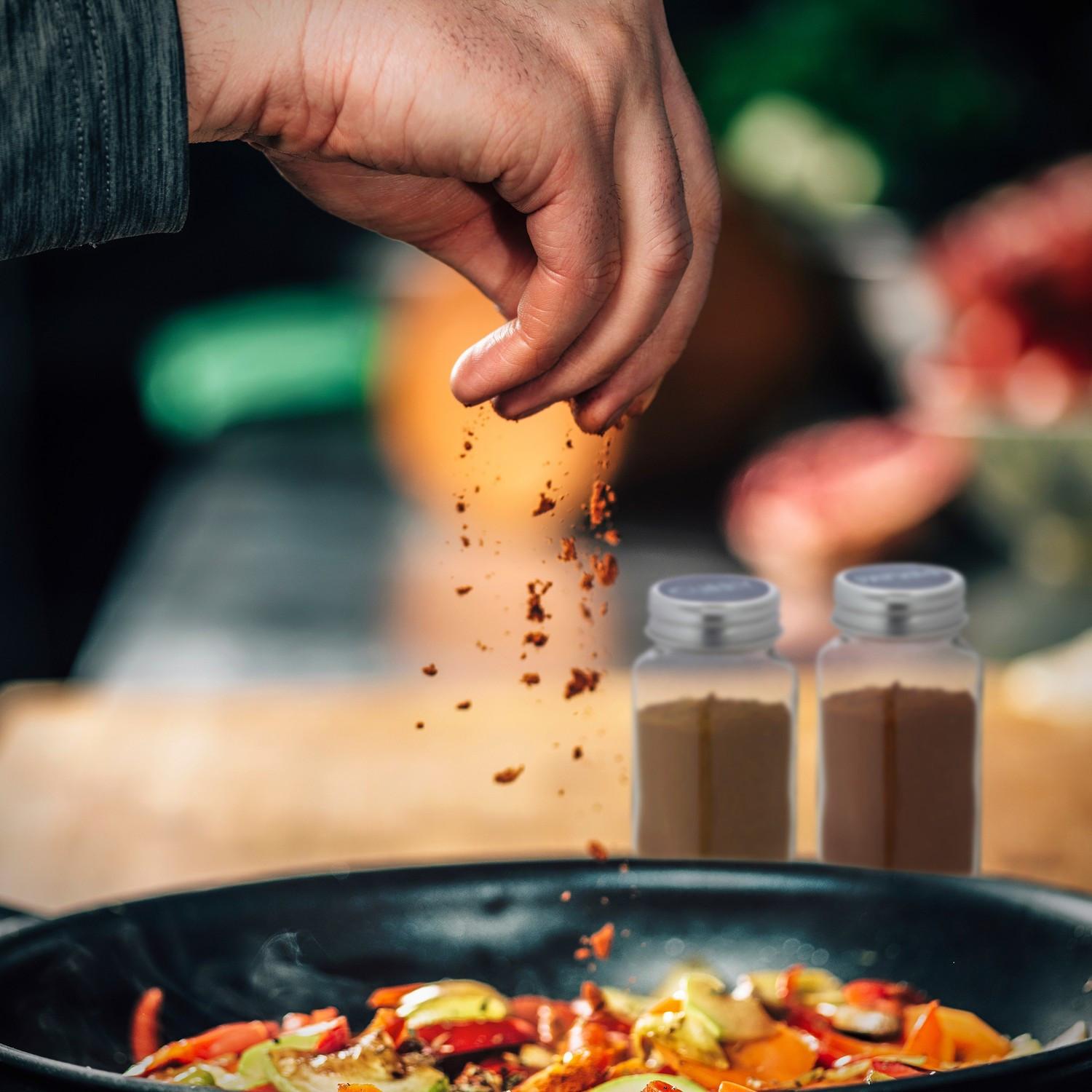 B2X Lot de 36 pots à épices  