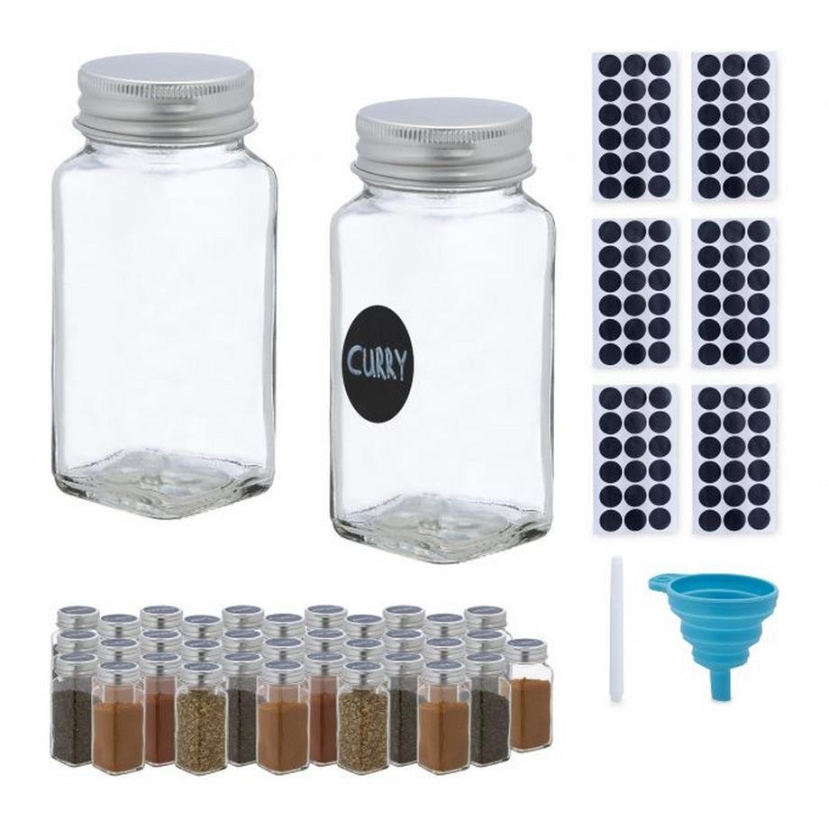 Lot de 36 pots à épices