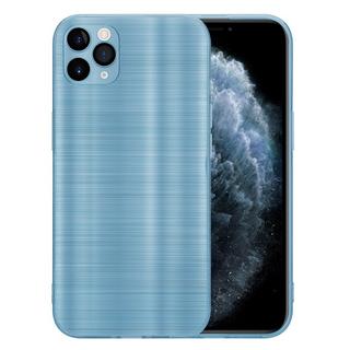 Cadorabo  Housse compatible avec Apple iPhone 11 PRO MAX - Coque de protection en silicone TPU flexible au design brossé 