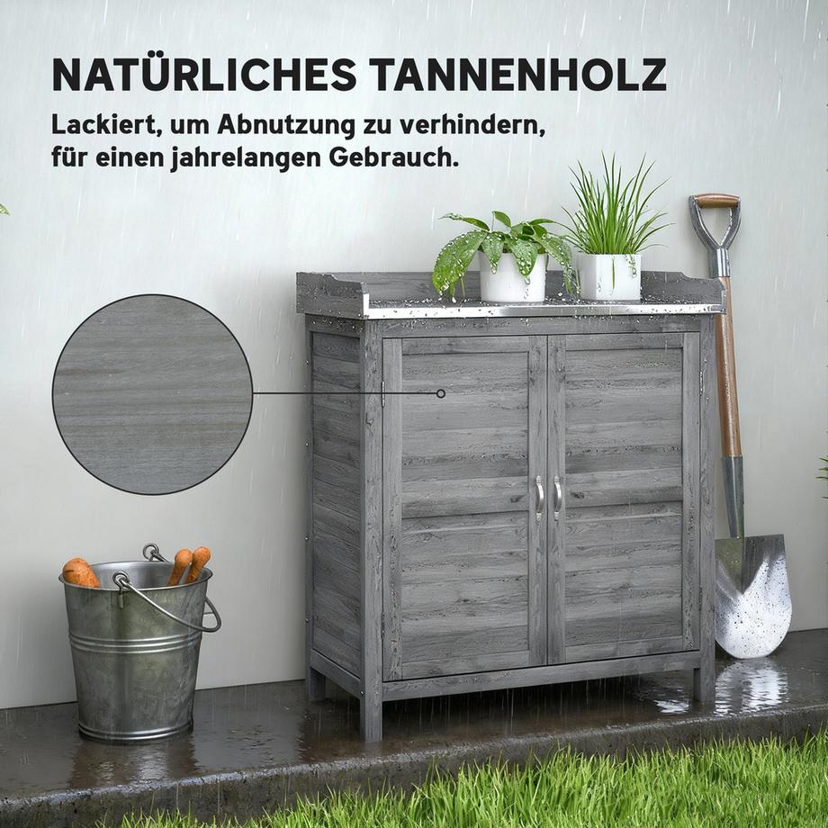 Outsunny Abri de jardin  