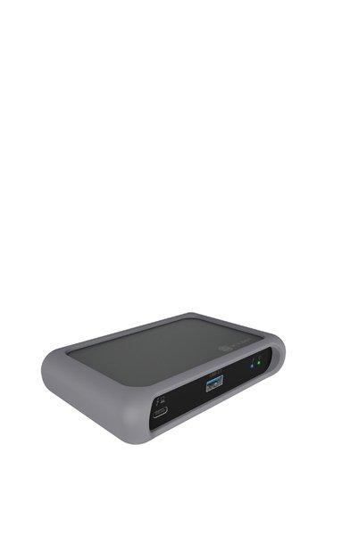 RaidSonic  RaidSonic IB-HUB801-TB4 hub & concentrateur Thunderbolt 4 40000 Mbit/s Anthracite, Noir 